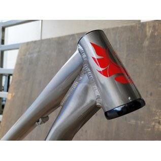 Banshee Amp Raw (Red Decals) with headset