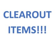 CLEAROUT SALE ITEMS UP TO 30% OFF 