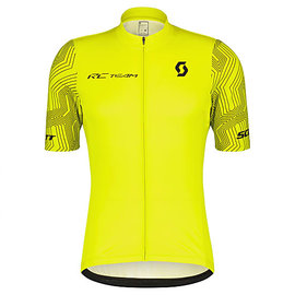 SCOTT RC 10 TEAM SHORT SLEEVE MENS SHIRT SULPHUR BLACK