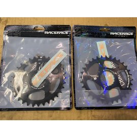 RACE FACE CHAINRING,CINCH,DM,OVAL,32T,BLK,10-12S