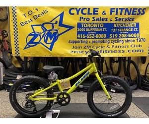 2022 KHS RAPTOR 20 YELLOW ZM Cycle Fitness Ltd