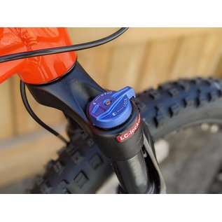 Sombrio Cartel SOMBRIO BOBSLED HARDTAIL 20"  O/S ORANGE BLUE