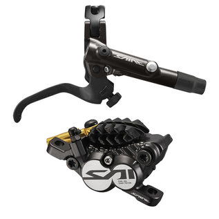 SHIMANO SAINT DISC BRAKE ASSEMBLED SET/J-KIT REAR BL-M820-B(R) METAL PAD (W/FIN)