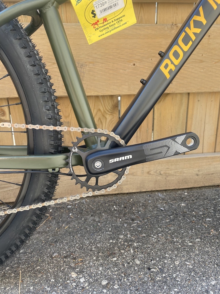 ROCKY MOUNTAIN FUSION 40 MTB 29 GREEN BLACK