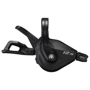 SHIMANO SHIFT LEVER, SL-M6100-R, DEORE, RIGHT, 12-SPEED RAPIDFIRE PLUS 2050MM INNER, W/O OGD, BLACK OT-SP41S (1880MM), 6MM CAP X 3, NOSE CAP X 1