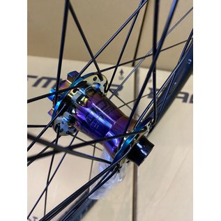 2022 Dartmoor Shield Wheelset 26", singlespeed, 135x10mm, 10T Driver,  100x15/110x20mm 32H, black anodized with petrol color hubs