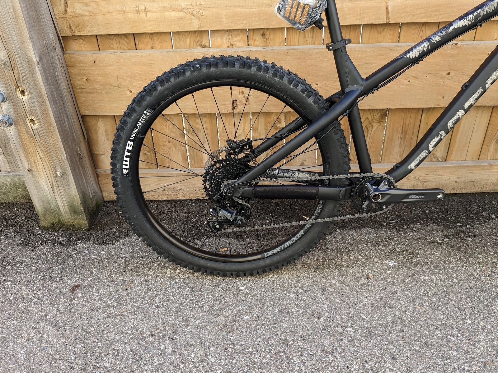 2023 Hornet 27.5 wheels matt Black Grey ZM Cycle Fitness Ltd