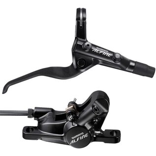 SHIMANO DISC BRAKE ASSEMBLED SET/J-KIT, ALFINE, BL-S7000(L), BR-S7000(F), BLACK, RESIN PAD(W/O FIN), 1000MM(SM-BH59-SS BLACK)