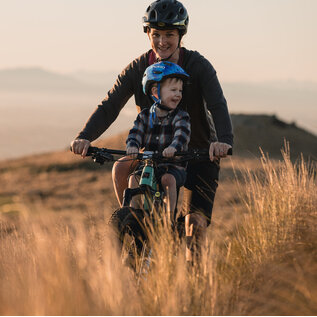 Kids Ride Shotgun Shotgun, MTB Seat for child, On frame