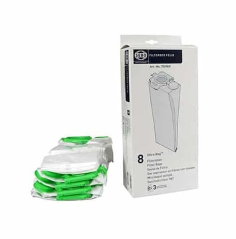 SEBO Sebo Felix Vacuum Bags (8 Pack)