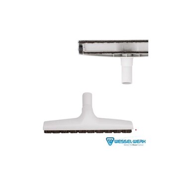 wessell werk 12in Wessel Werk Hard Floor Tool With Wheels White