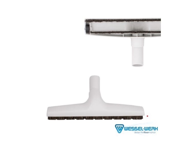 wessell werk 12in Wessel Werk Hard Floor Tool With Wheels White