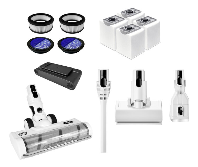 JOHNNY VAC Johnny Vac - Serenity - Cordless Stick Vac with Self Cleaning Charging Stand