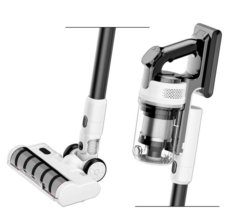 JOHNNY VAC Johnny Vac - Serenity - Cordless Stick Vac with Self Cleaning Charging Stand