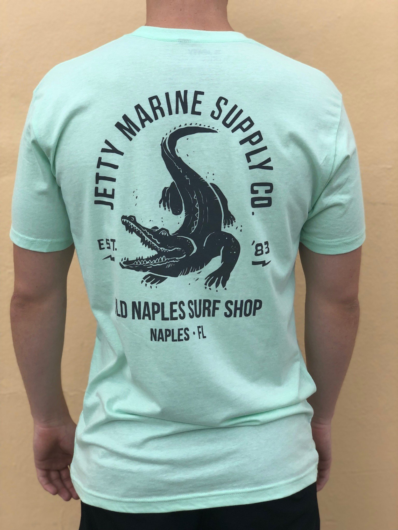 ONSS x Jetty Gator T-Shirt - Old Naples Surf Shop - Old Naples Surf Shop