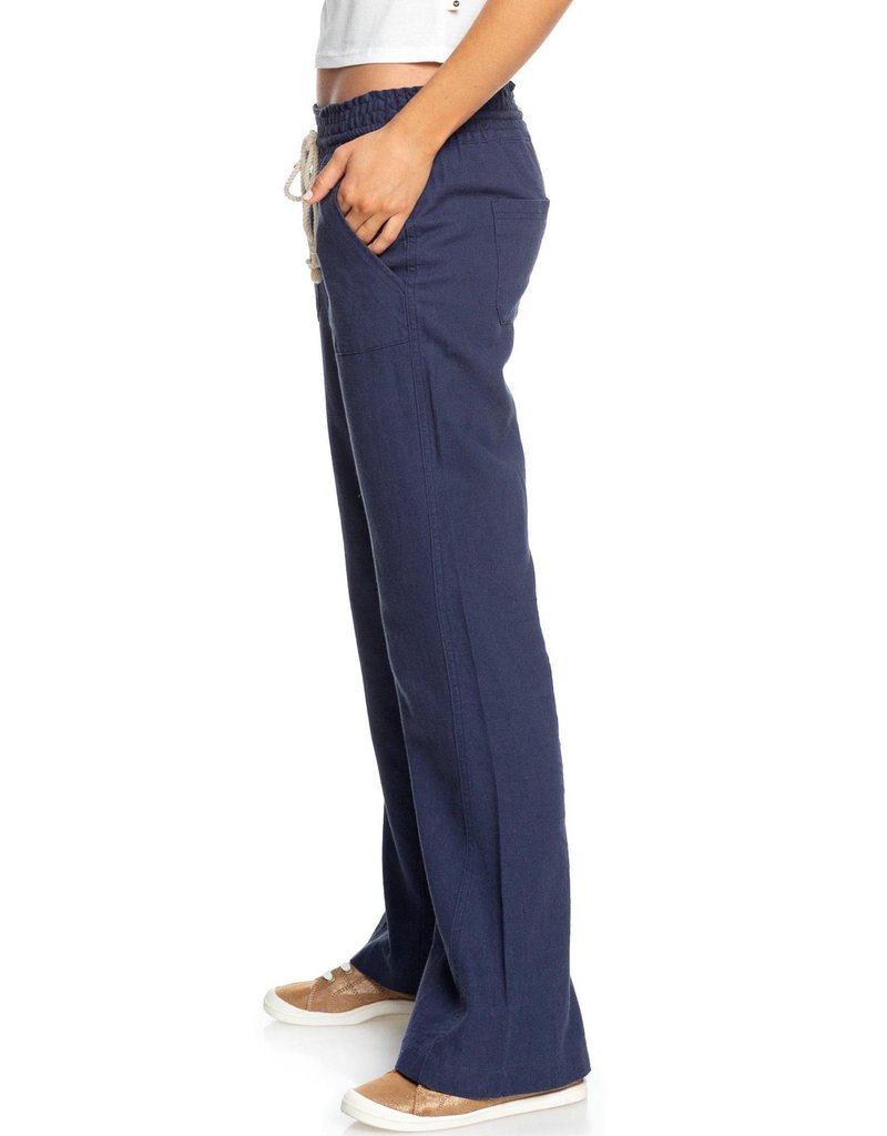 oceanside flared linen pants