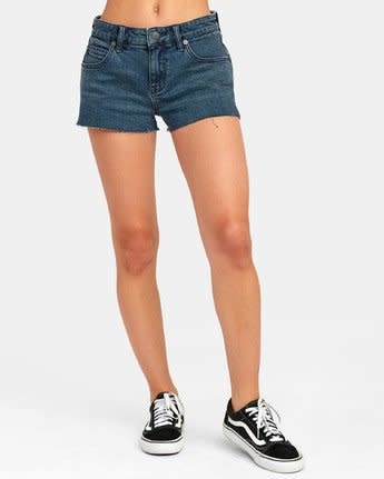 rvca denim shorts