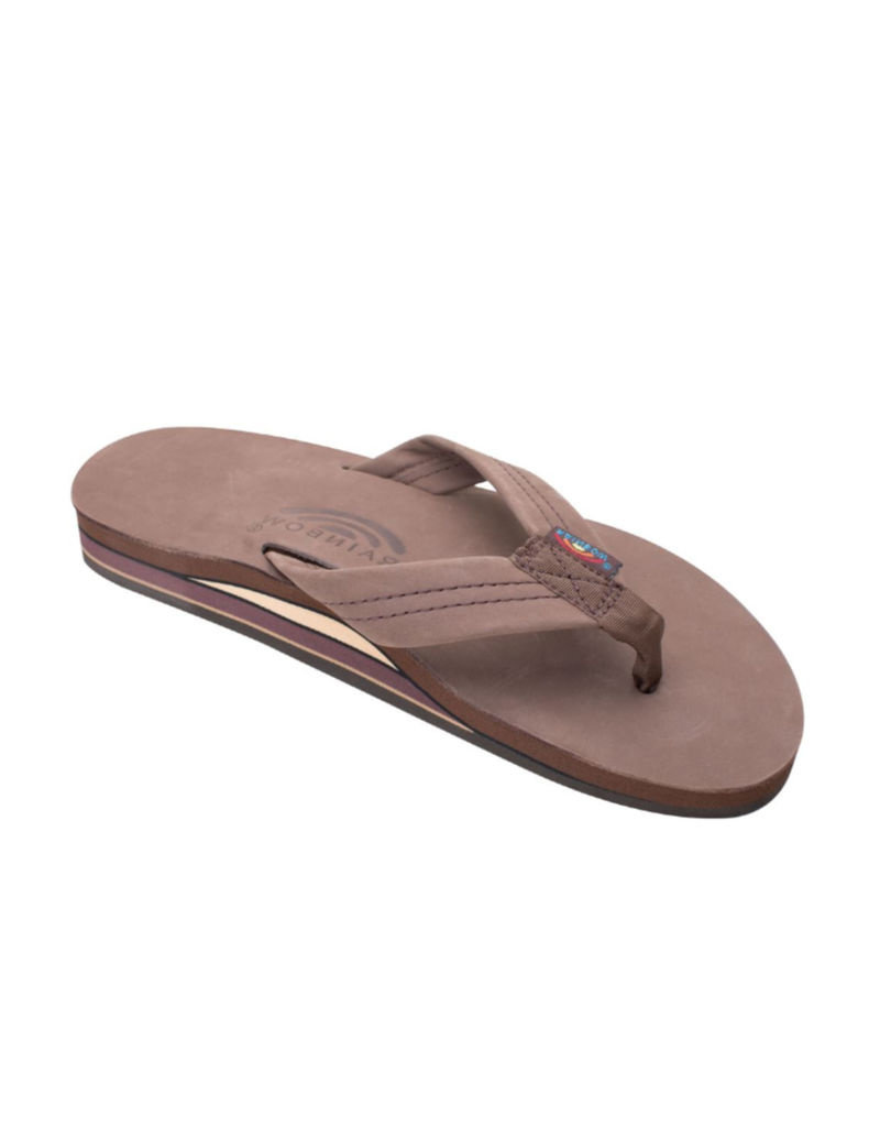 mens rainbow double layer sandals