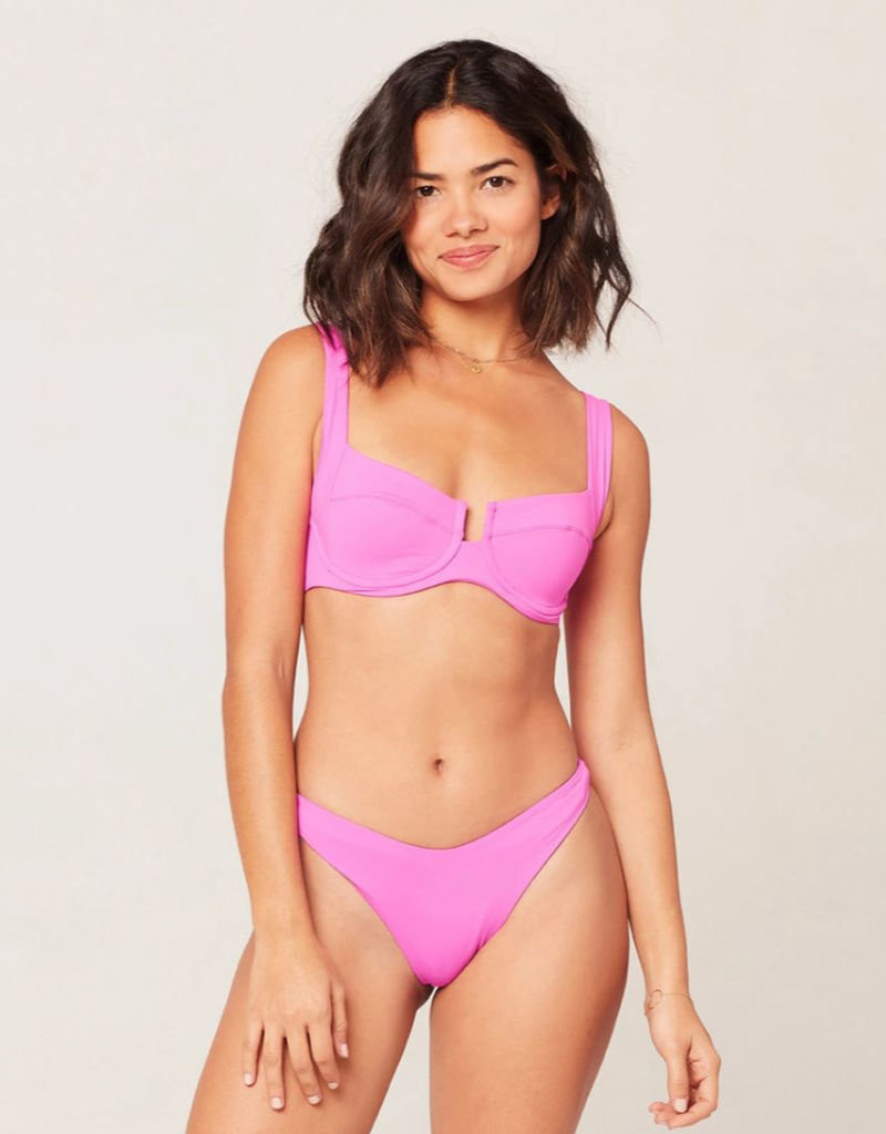 lspace camellia bikini top