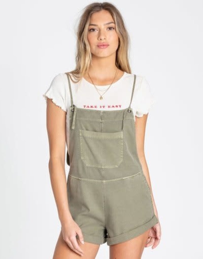 billabong short overalls