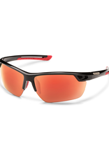Suncloud Contender Black/Polarized Red Mirror