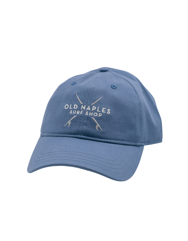 ONSS Crossed Boards Dad Hat - Old Naples Surf Shop