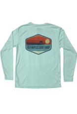 Old Naples Surf Shop ONSS Sunset Patch UV Long Sleeve Shirt