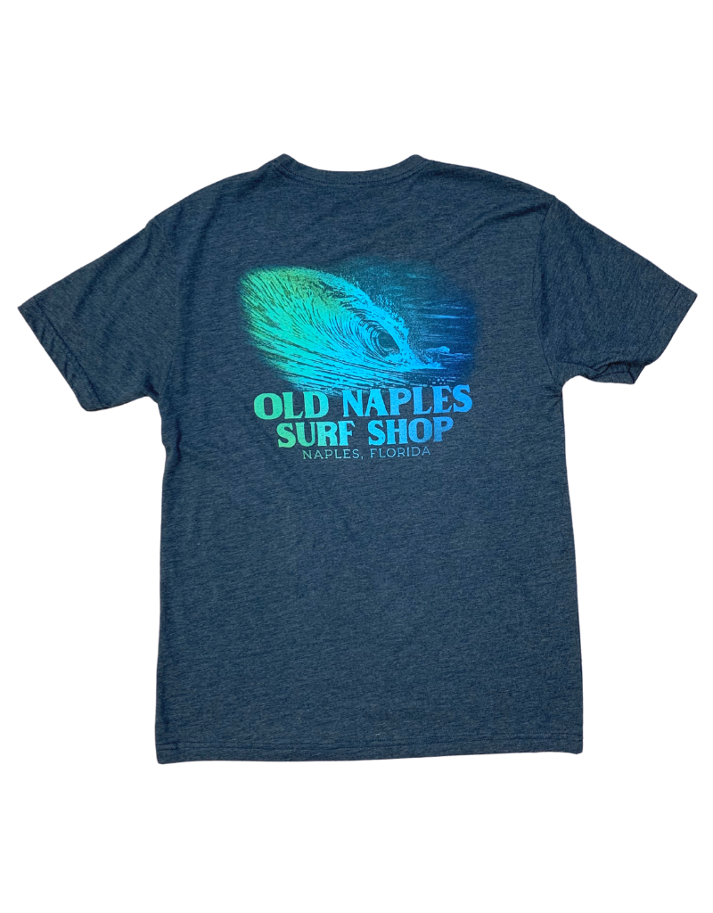 Old Naples Surf Shop ONSS Graphite Barrel T-Shirt