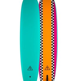 Catch Surfboard Co. Catch Surf 8'6 Noserider-Single - Turquoise Top/Orange Bottom