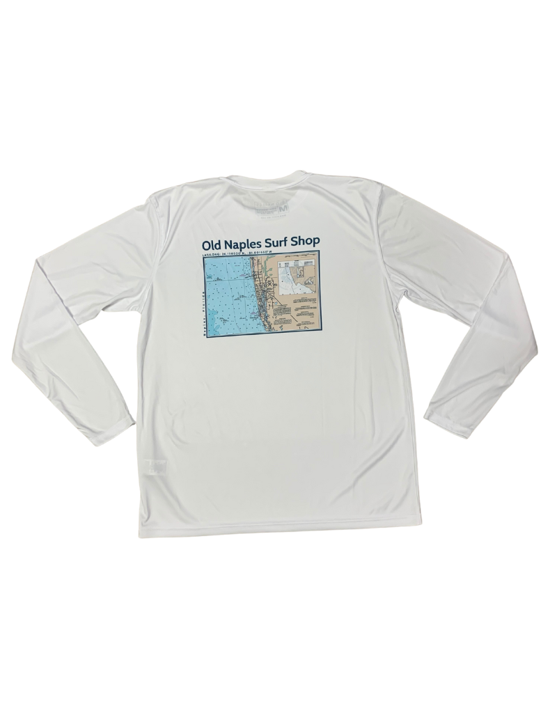 ONSS Nautical Chart Long Sleeve UV Shirt