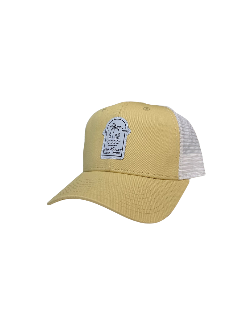 Old Naples Surf Shop ONSS Under the Palm Trucker Hat