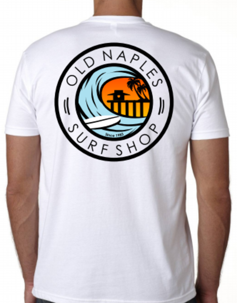 Old Naples Surf Shop ONSS Surf the Pier T-Shirt