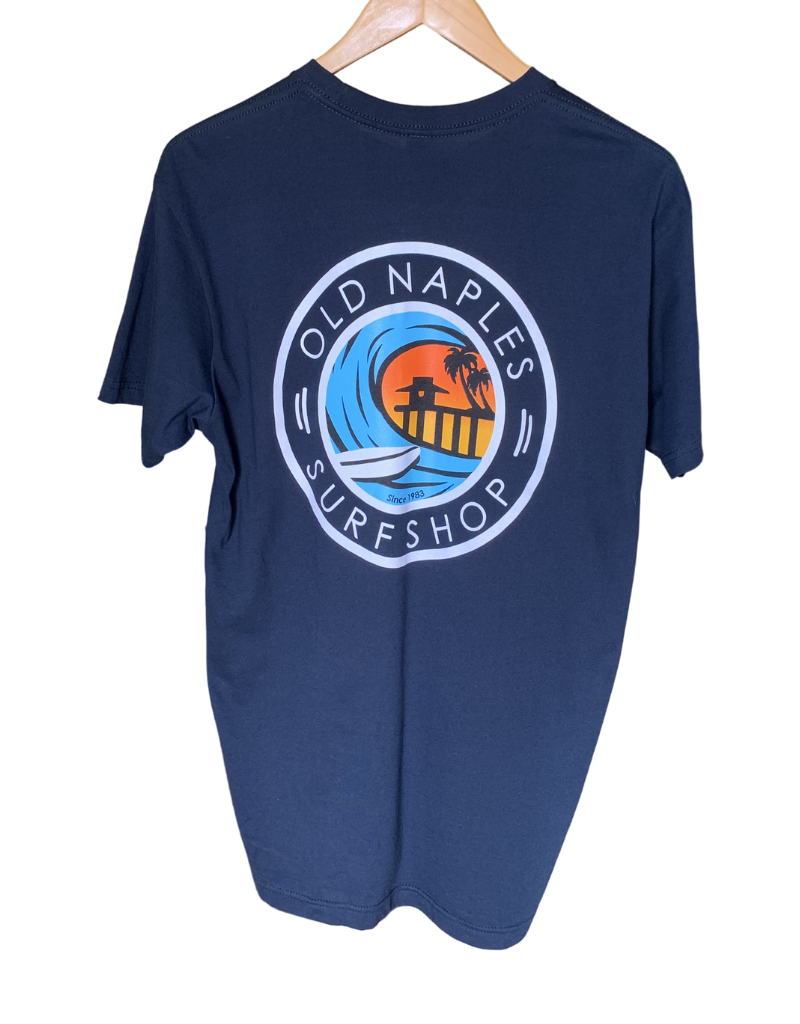 Old Naples Surf Shop ONSS Surf the Pier T-Shirt