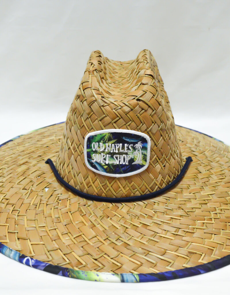 Old Naples Surf Shop ONSS Straw Hat