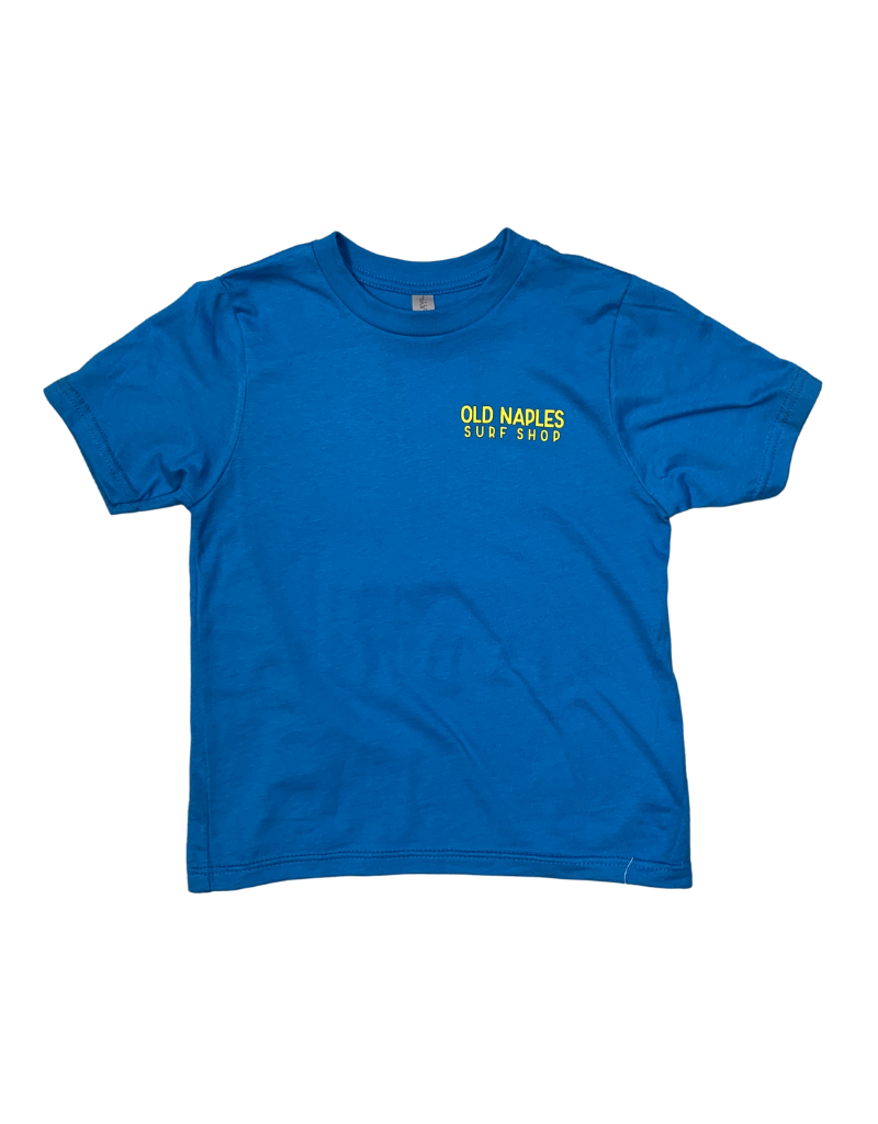 Old Naples Surf Shop ONSS Kids Old School Boards T-Shirt