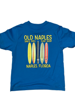 Old Naples Surf Shop ONSS Kids Old School Boards T-Shirt