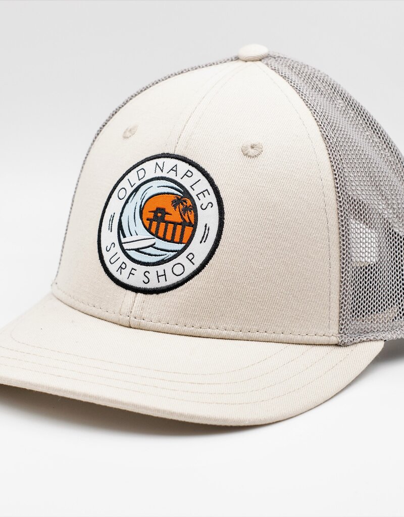 Old Naples Surf Shop ONSS Surf the Pier Trucker Hat
