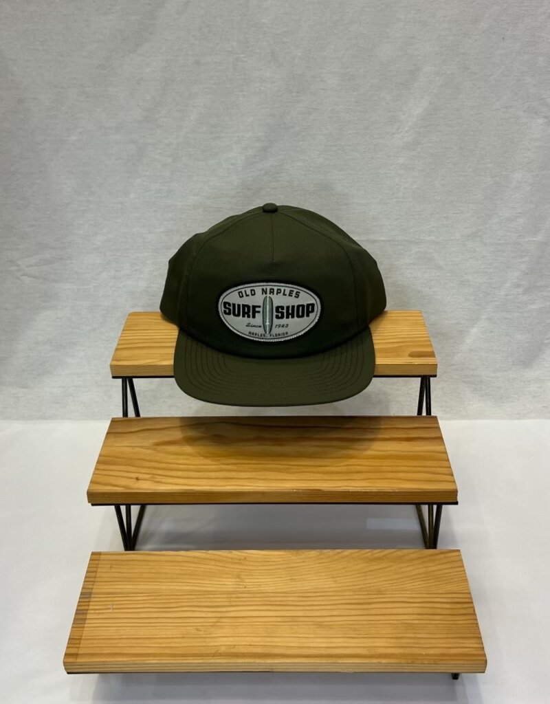Old Naples Surf Shop ONSS Old Label Tech Hat