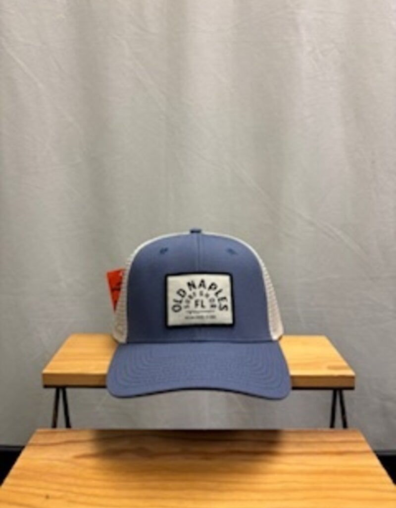 Old Naples Surf Shop ONSS Arch Embroidered Trucker