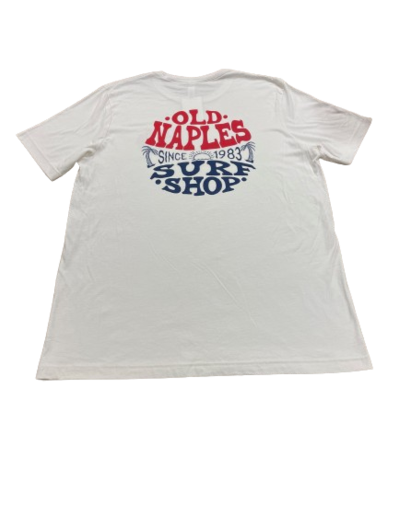 Old Naples Surf Shop ONSS Groovy Circle T-Shirt