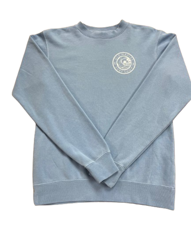 Old Naples Surf Shop ONSS Surf the Pier Crew Sweatshirt