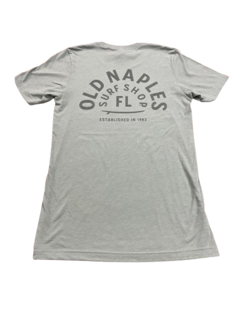 Old Naples Surf Shop ONSS Arched Surfboard SS Tee