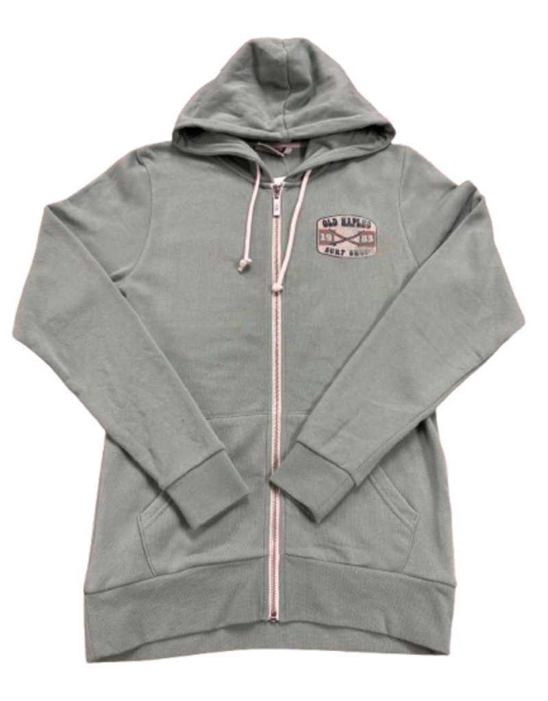 Old Naples Surf Shop Onss Roostic Zip Hoodie