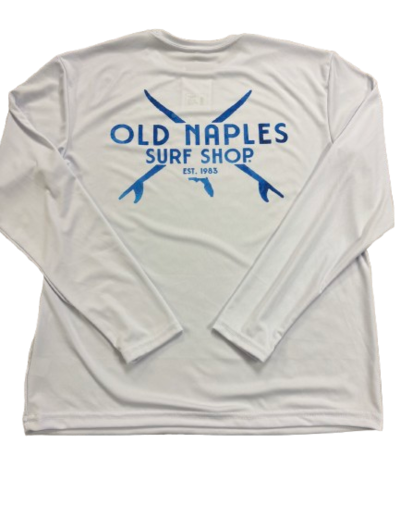Old Naples Surf Shop ONSS Cross Boards L/S UV Shirt