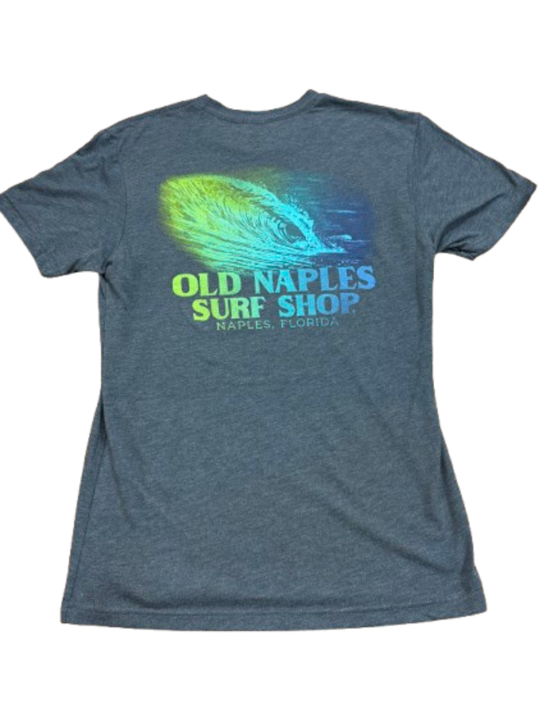 Old Naples Surf Shop ONSS Graphite Barrel T-Shirt