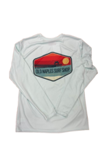 Old Naples Surf Shop ONSS Sunset Patch UV L/S Shirt