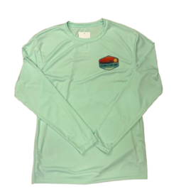 Old Naples Surf Shop ONSS Sunset Patch UV L/S Shirt