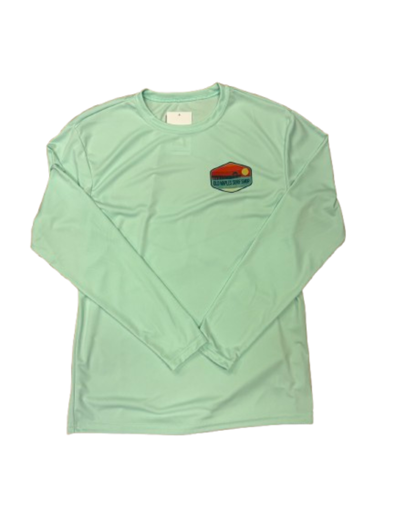 Old Naples Surf Shop ONSS Sunset Patch UV L/S Shirt