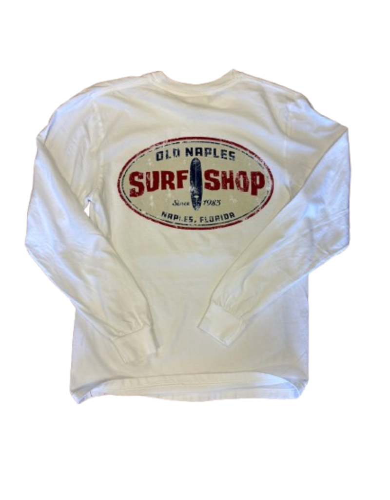 Old Naples Surf Shop ONSS Old Label Long Sleeve T-Shirt