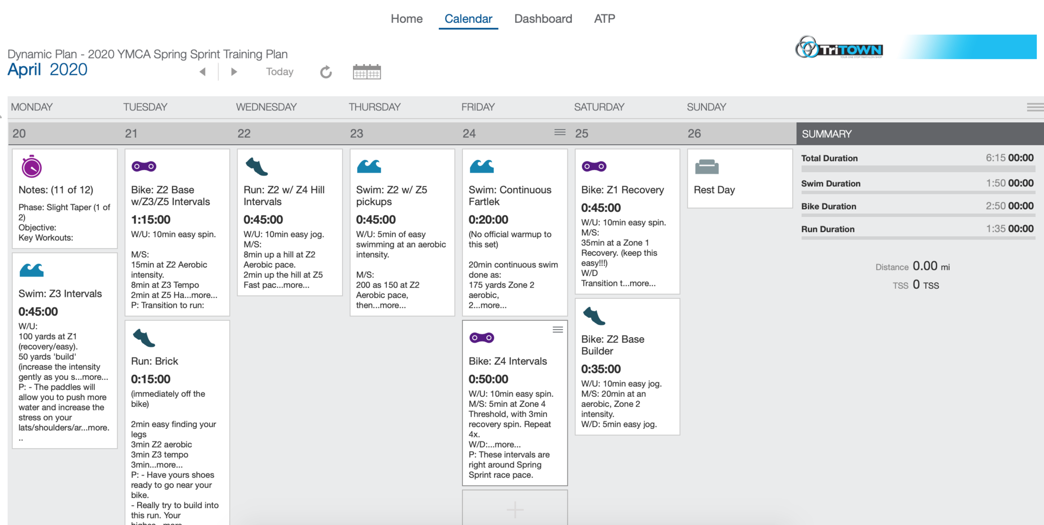 Triathlon Training Schedule and Workout Plan